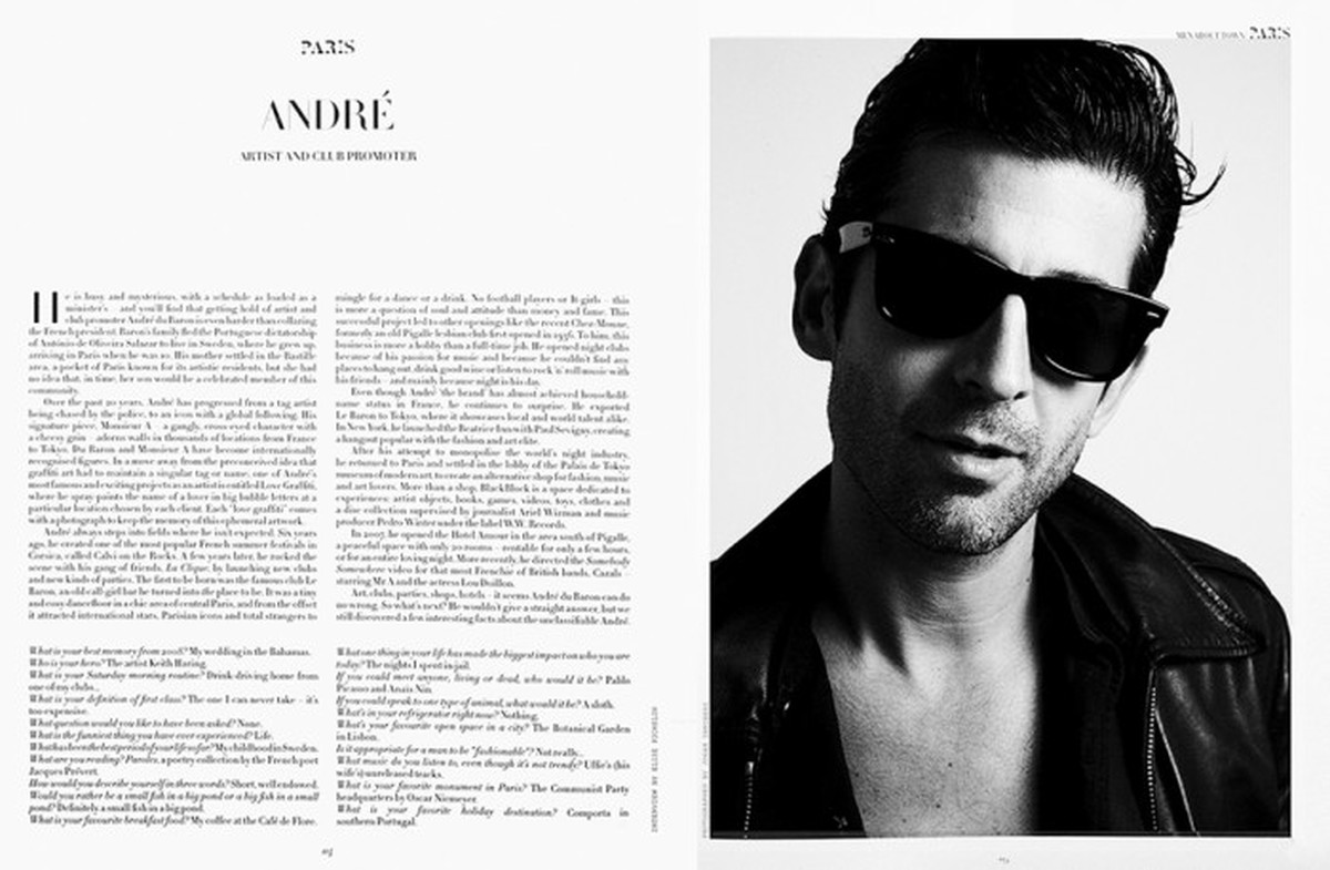 LUNDLUND : Man About Town - André Saraiva LUNDLUND : Man About Town - André Saraiva