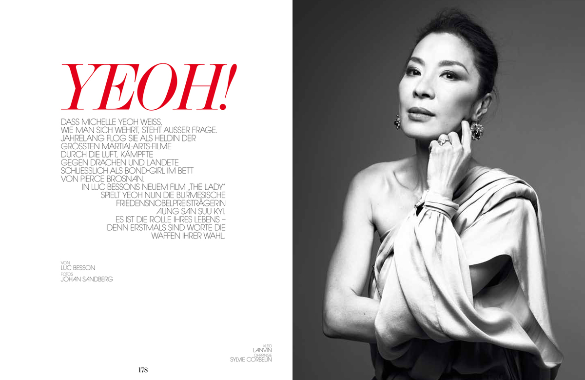 LUNDLUND : Interview - Michelle Yeoh Weiss LUNDLUND : Interview - Michelle Yeoh Weiss