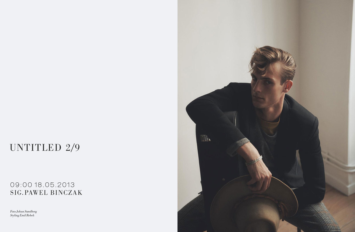 LUNDLUND : L'Officiel Hommes Italia LUNDLUND : L'Officiel Hommes Italia