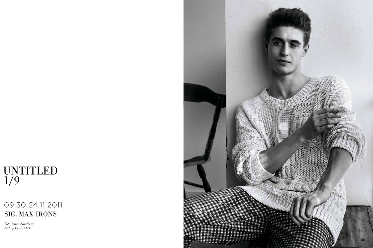 LUNDLUND : L'Officiel Hommes - Max Irons LUNDLUND : L'Officiel Hommes - Max Irons