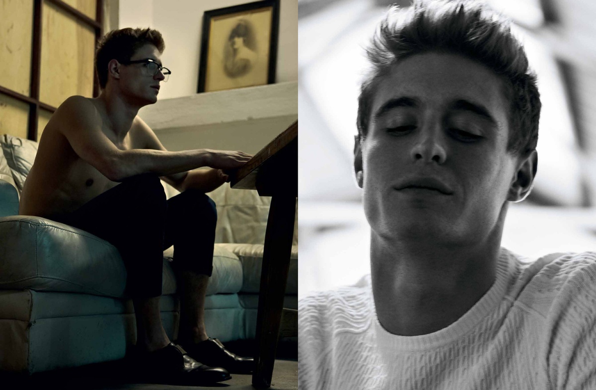 LUNDLUND : L'Officiel Hommes - Max Irons LUNDLUND : L'Officiel Hommes - Max Irons