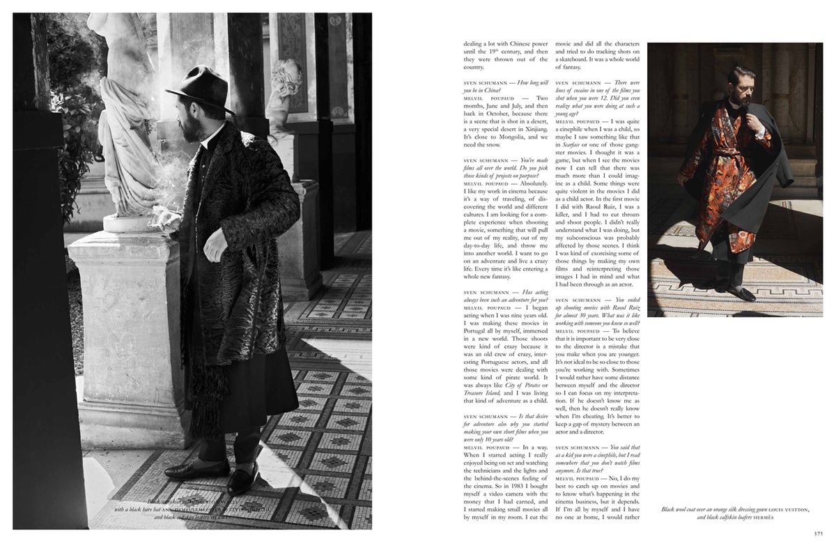 LUNDLUND : Purple Magazine - Melvil Poupaud LUNDLUND : Purple Magazine - Melvil Poupaud