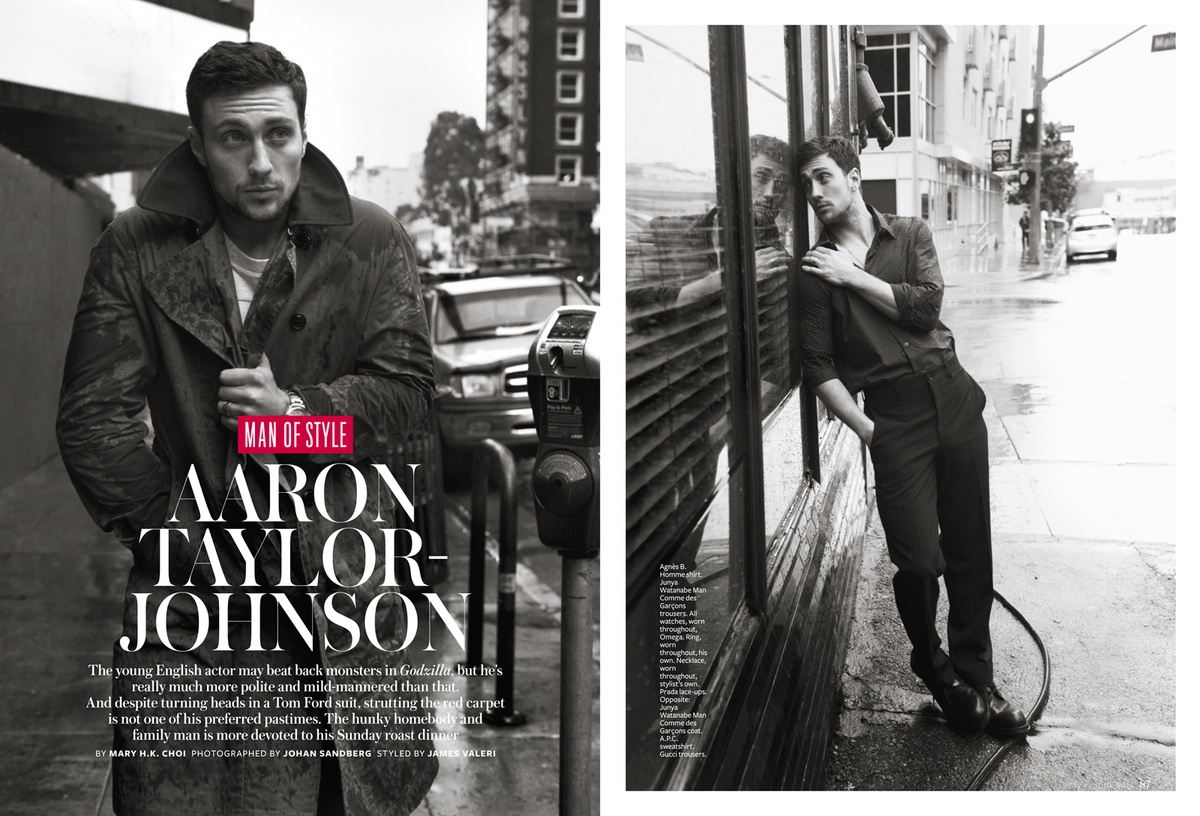LUNDLUND : InStyle - Aaron Taylor Johnson LUNDLUND : InStyle - Aaron Taylor Johnson