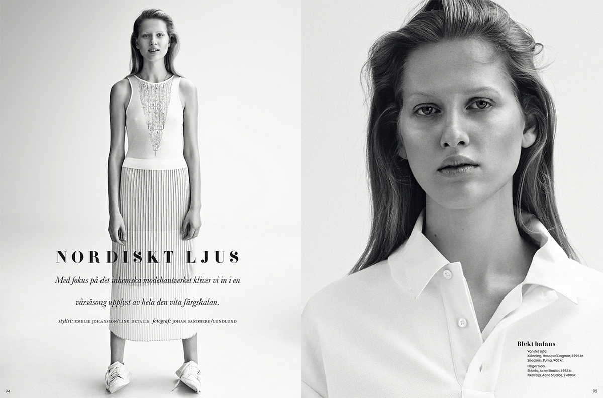 LUNDLUND : ELLE Sweden LUNDLUND : ELLE Sweden