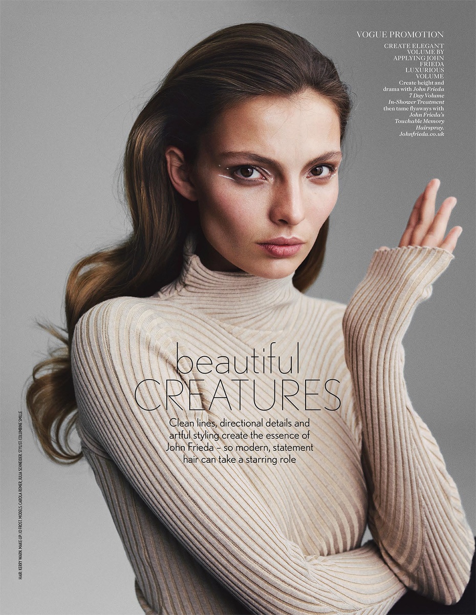 LUNDLUND : Vogue UK x John Frieda LUNDLUND : Vogue UK x John Frieda