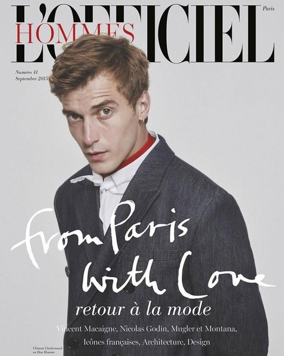 LUNDLUND : L'Officiel Hommes FW15 Covers LUNDLUND : L'Officiel Hommes FW15 Covers
