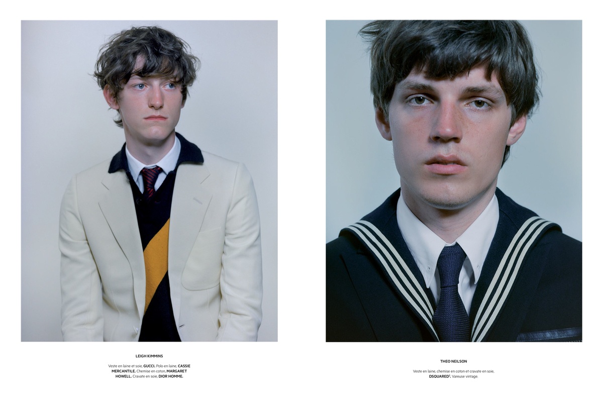 LUNDLUND : L'Officiel Hommes 45 LUNDLUND : L'Officiel Hommes 45