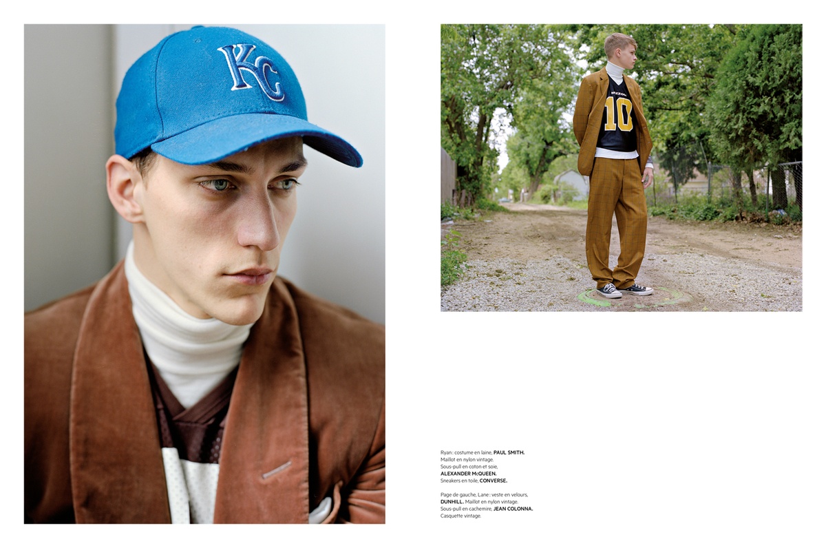 LUNDLUND : L'Officiel Hommes 45 LUNDLUND : L'Officiel Hommes 45