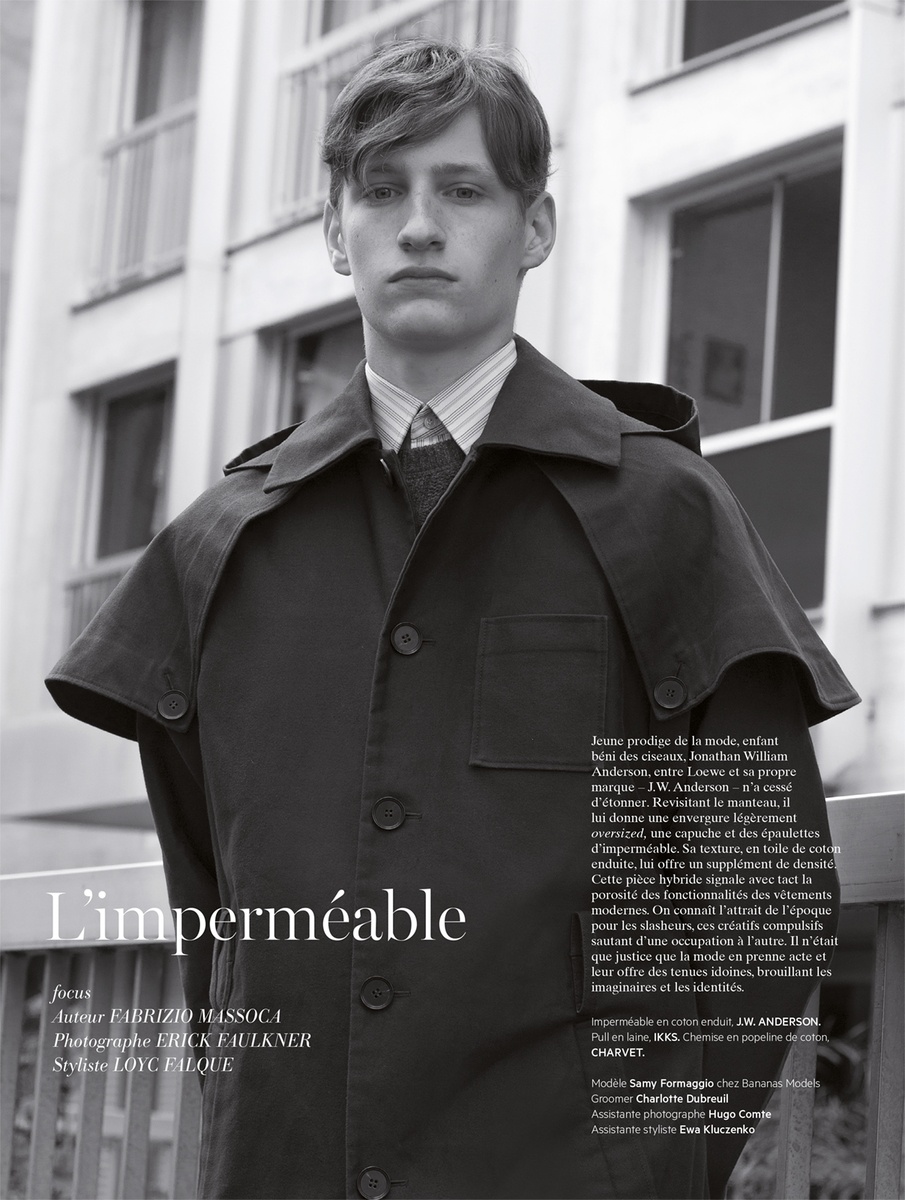 LUNDLUND : L'Officiel Hommes 45 LUNDLUND : L'Officiel Hommes 45