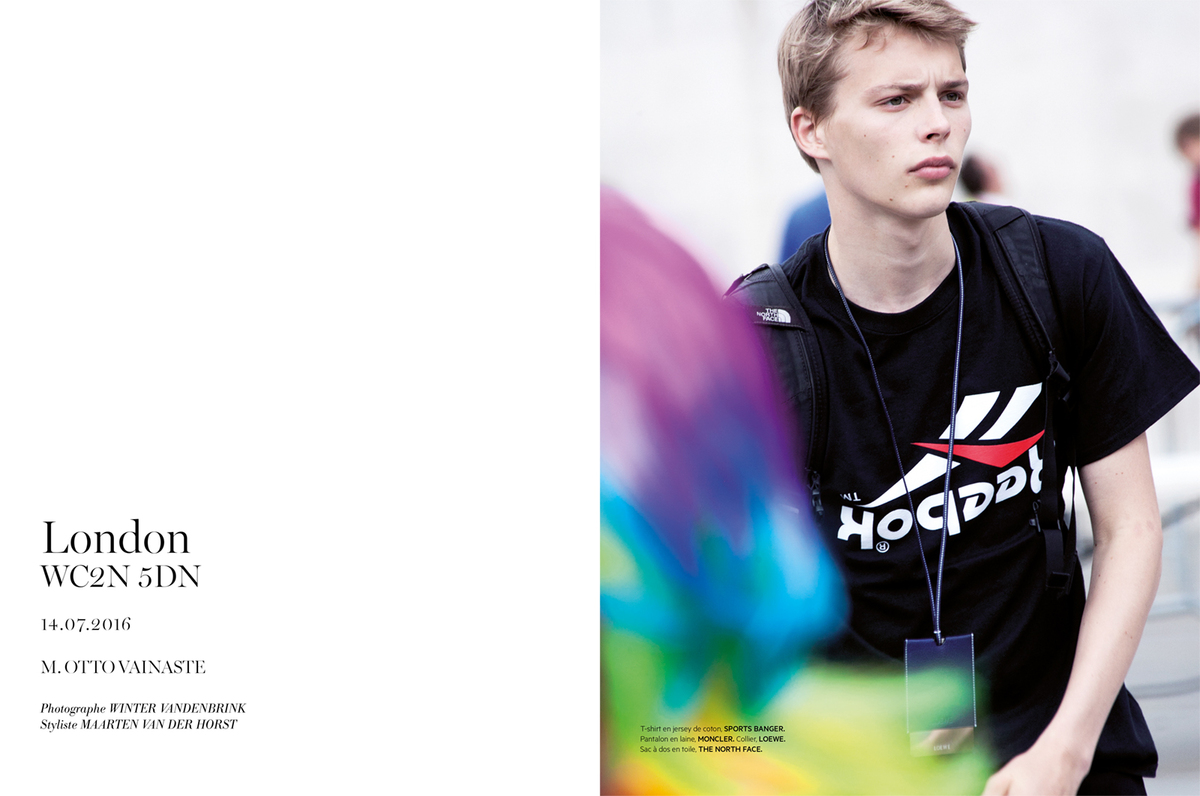 LUNDLUND : L'Officiel Hommes 45 LUNDLUND : L'Officiel Hommes 45