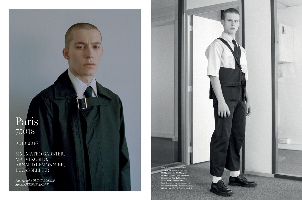 LUNDLUND : L’Officiel Hommes #46 photographer Olgac Bozalp LUNDLUND : L’Officiel Hommes #46 photographer Olgac Bozalp