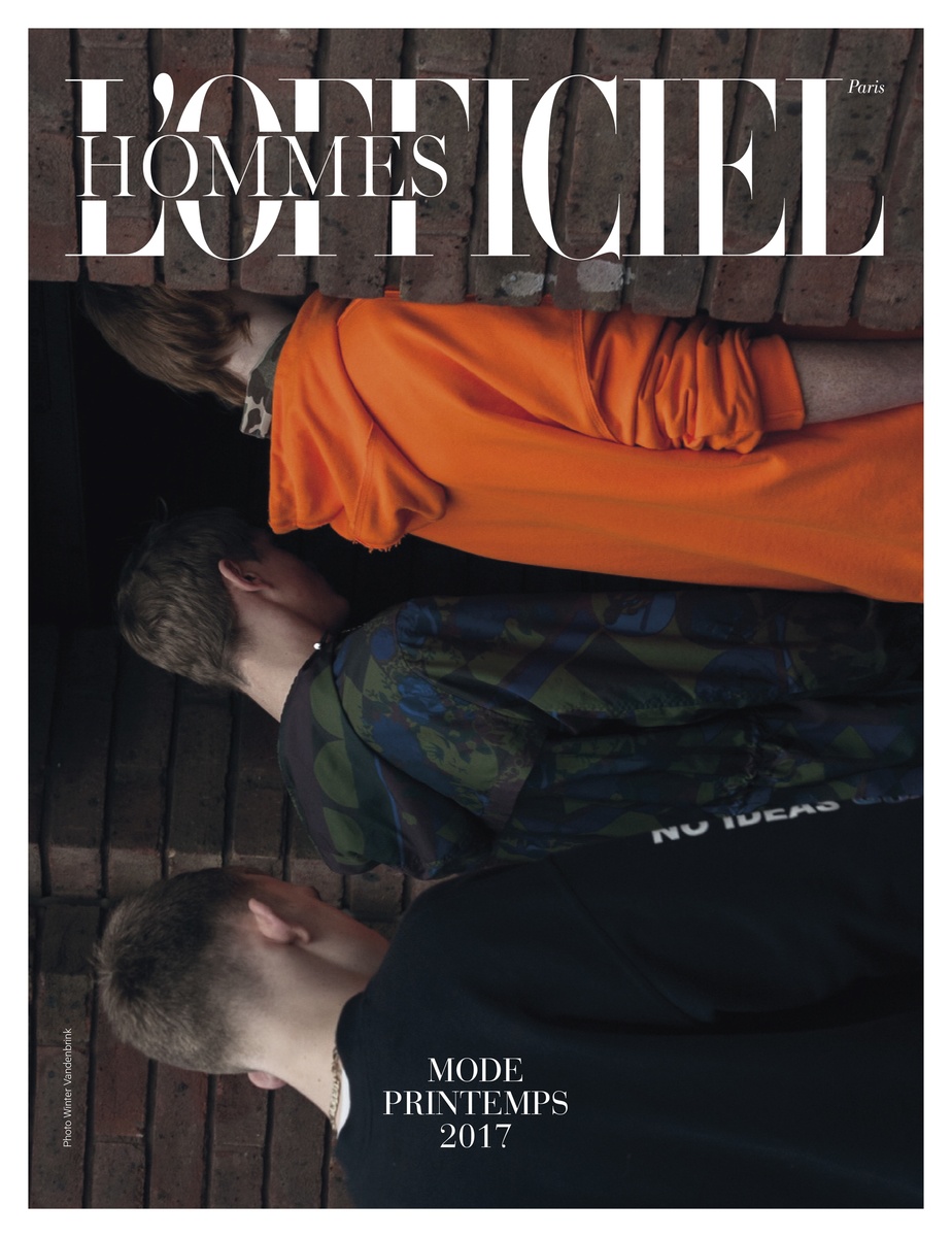 LUNDLUND : L'Officiel Hommes Paris #47 LUNDLUND : L'Officiel Hommes Paris #47