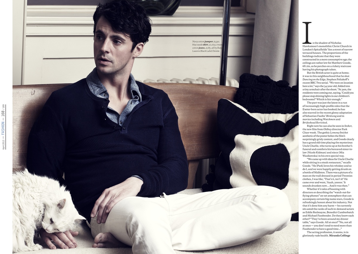 LUNDLUND : Esquire - Matthew Goode LUNDLUND : Esquire - Matthew Goode