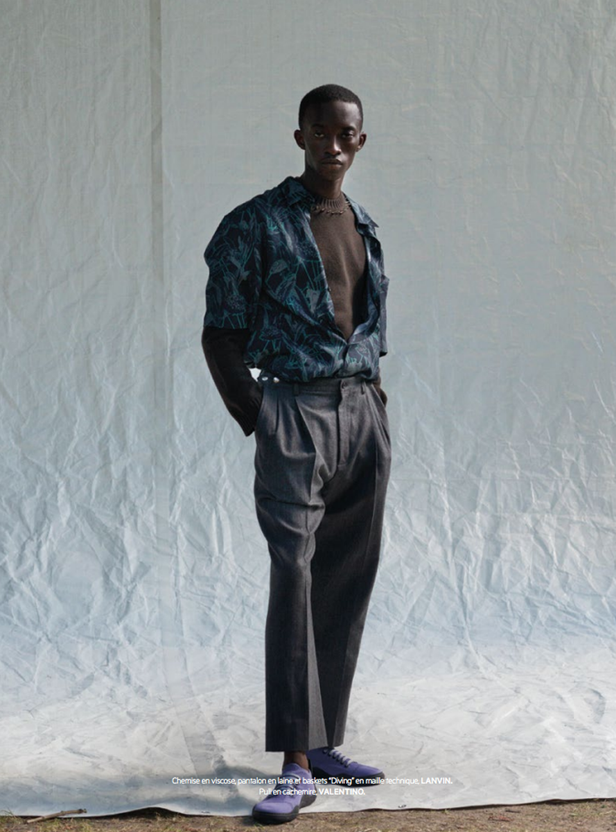 LUNDLUND : L'Officiel Hommes Paris LUNDLUND : L'Officiel Hommes Paris