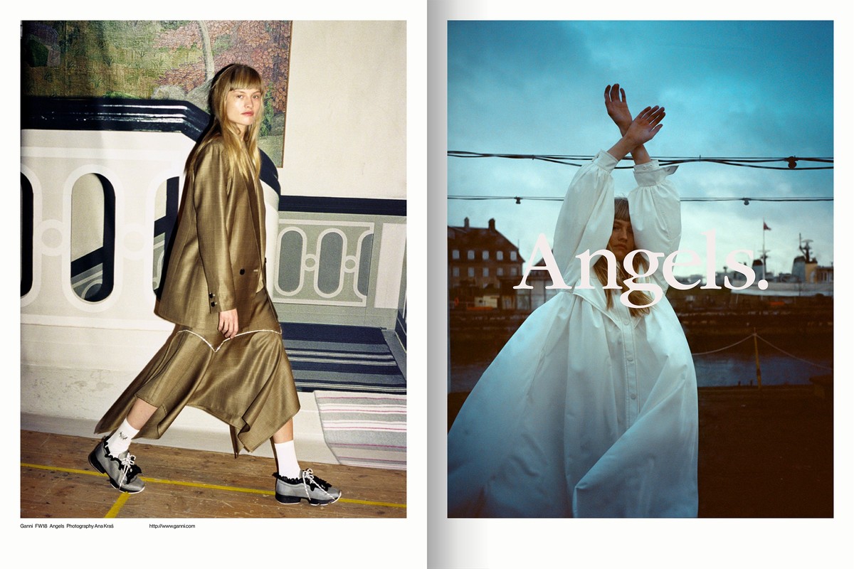 LUNDLUND : Ganni "Angels" Fall Winter 2018 LUNDLUND : Ganni "Angels" Fall Winter 2018