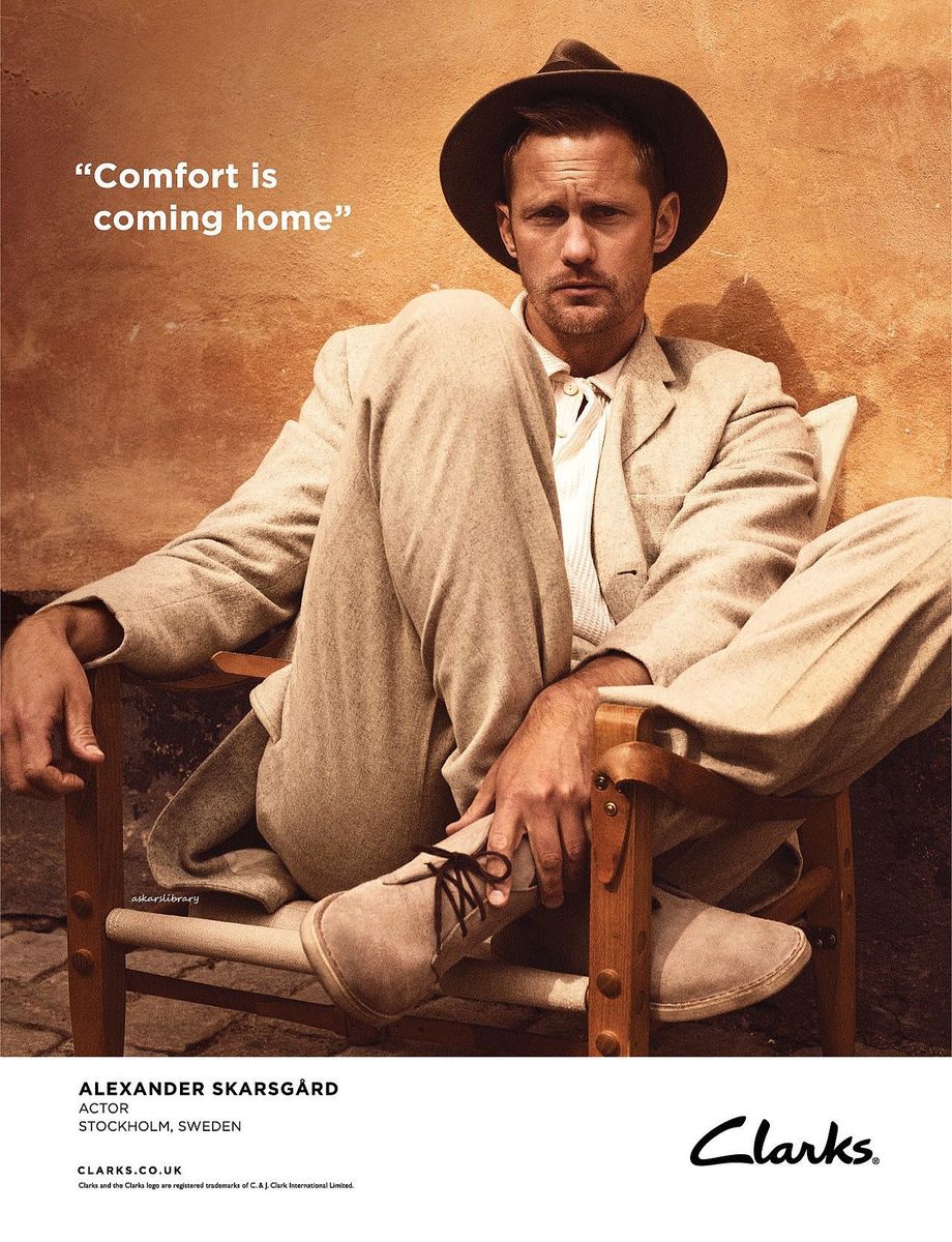 LUNDLUND : Clarks feat Alexander Skarsgård LUNDLUND : Clarks feat Alexander Skarsgård